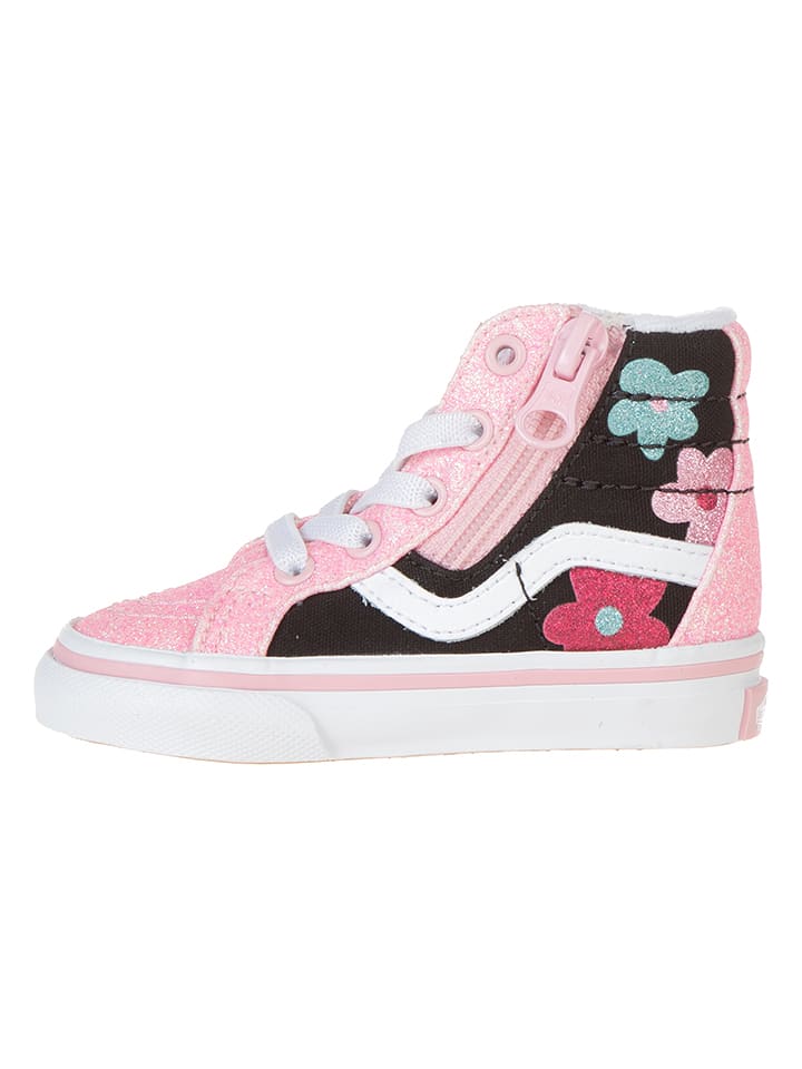 Vans Sneakersy w kolorze jasnoróżowo-czarnym