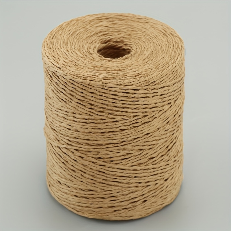 TEMU Rolka o Długości 11811.02 Cali, Idealna do Projektów DIY z Szydełkowania i Robótek Ręcznych, Sznurek do Pakowania Prezentów i Tkania