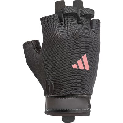 Rękawice treningowe ADIDAS Essential Training ( S) Czarno-różowy