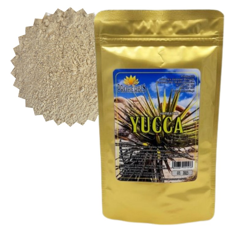Herbatka Yucca 100g Oczyszczanie Na trawienie Naturalna Detox