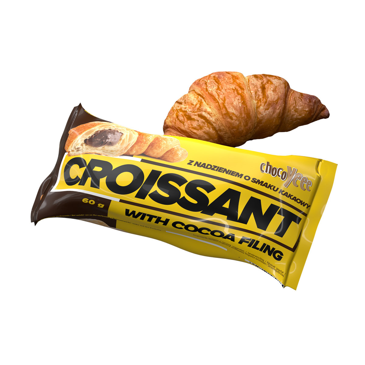 Rogalik z nadzieniem czekoladowym ChocoYeee Croissant 60g