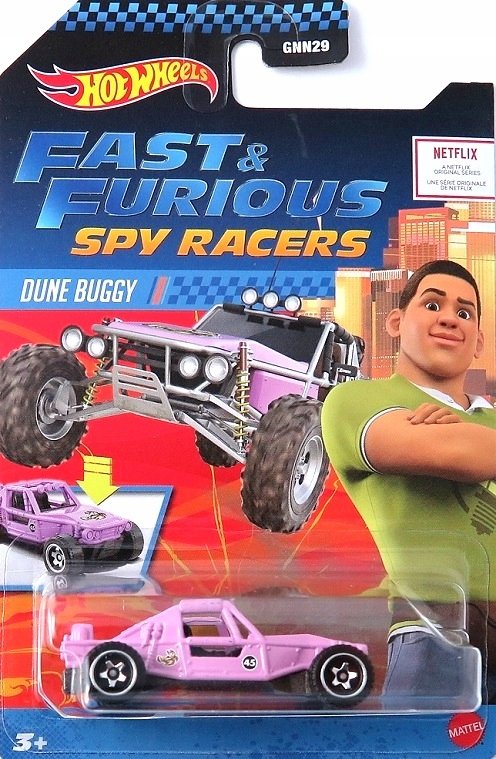 Hot Wheels, Szybcy i wściekli, pojazd Wyścigowi agenci, GYK48