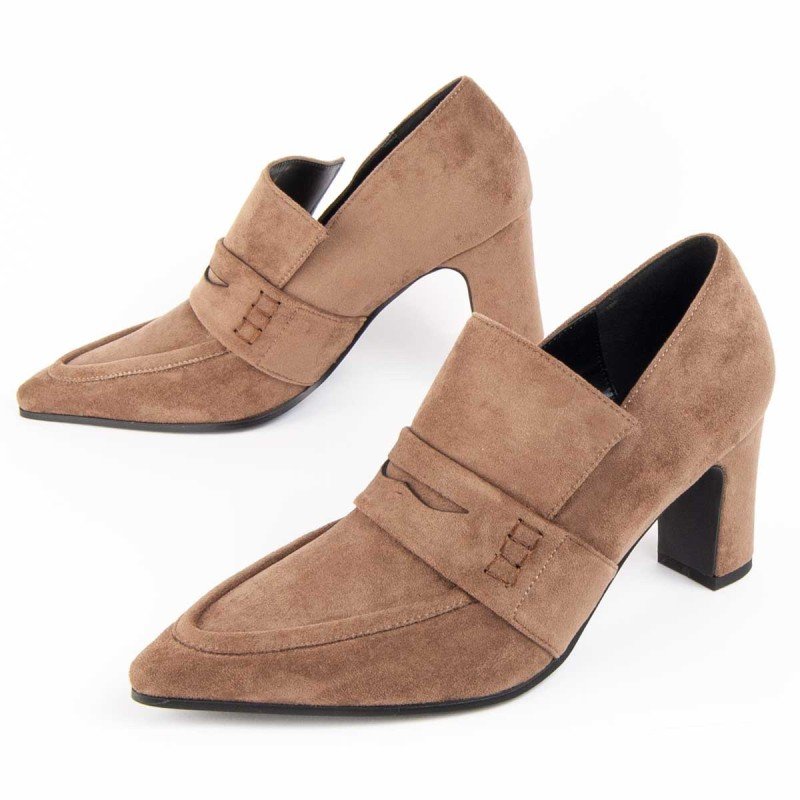 Montevita Buty Na Obcasie Mibia Be?owy