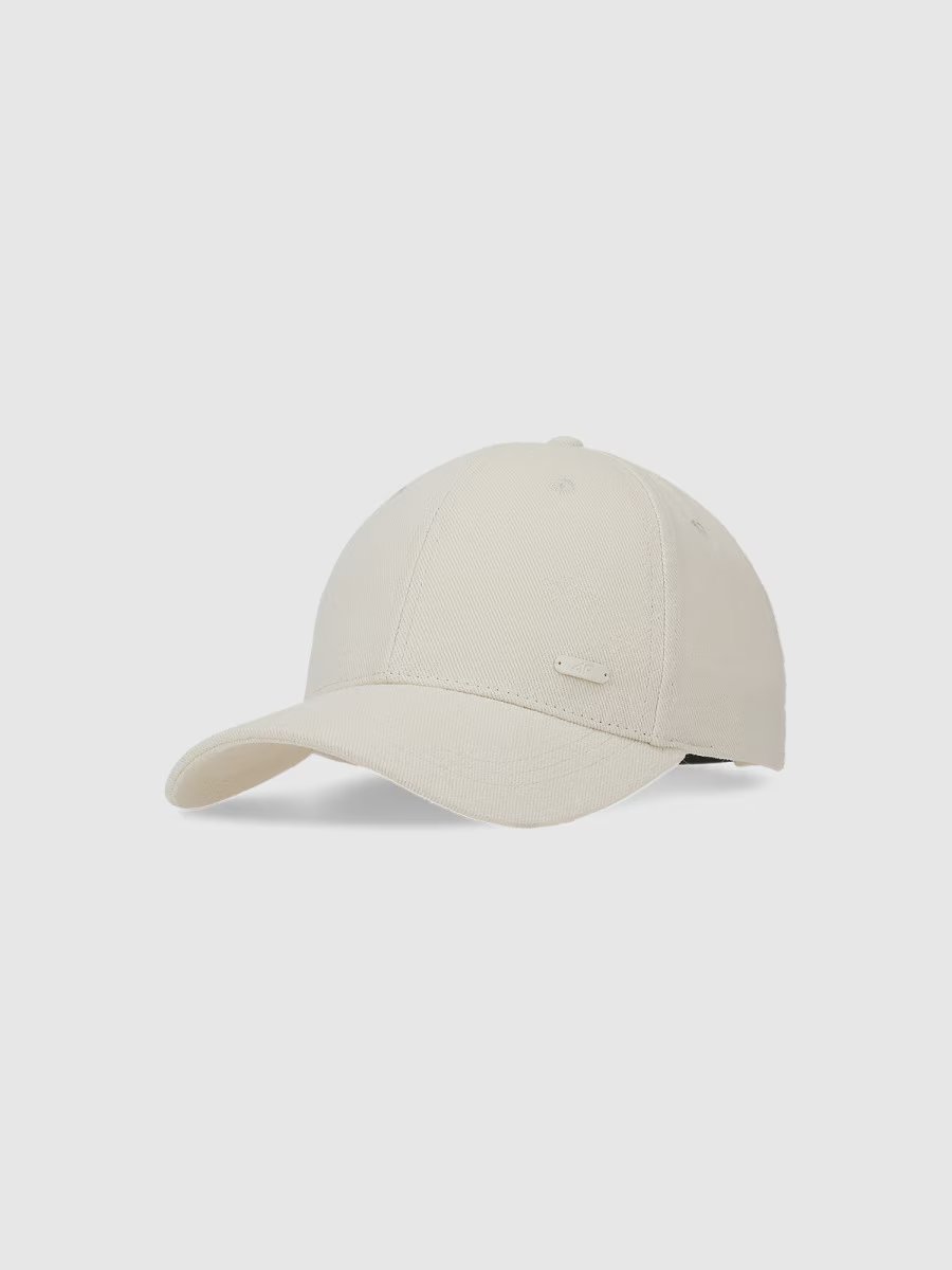 4F Damska czapka z daszkiem 4FWSS25ACABF375-11S Biały Roz. XS/S