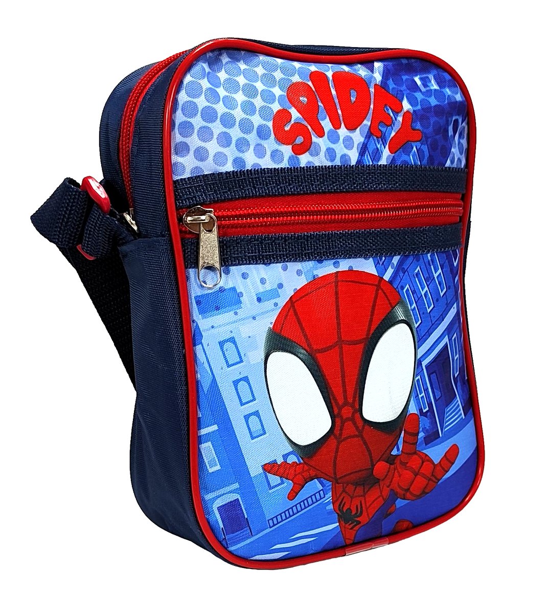 Niebieska torba listonoszka Marvel Spidey 20,5 x 15 cm