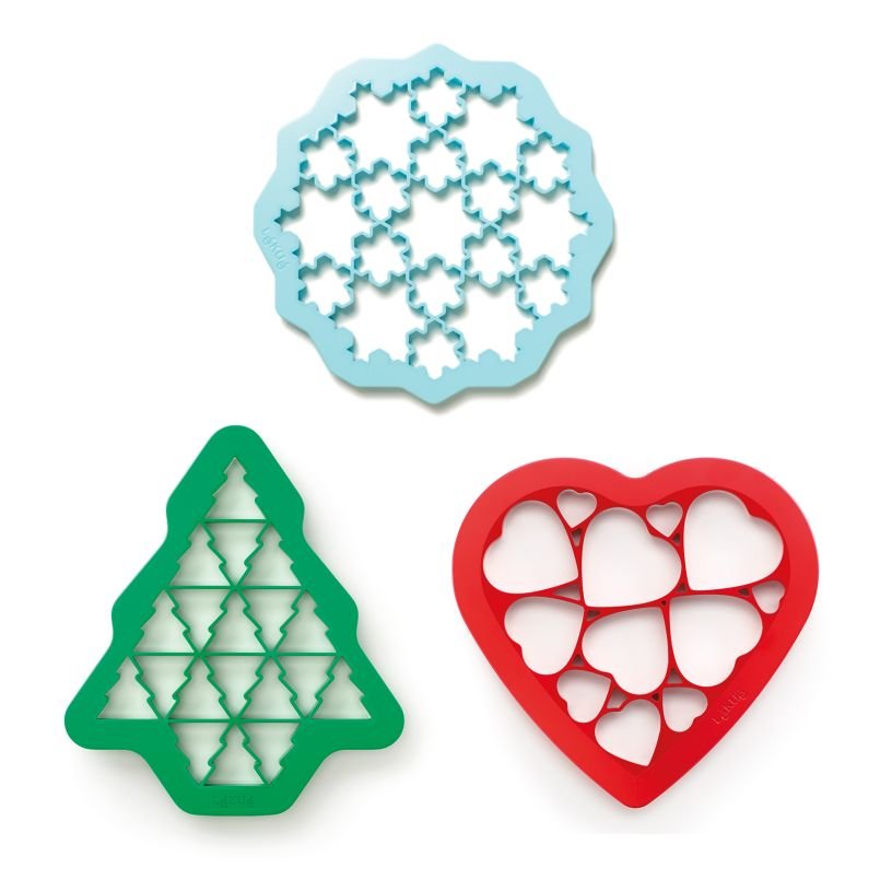 Lekue - Zestaw 3 foremek do ciastek