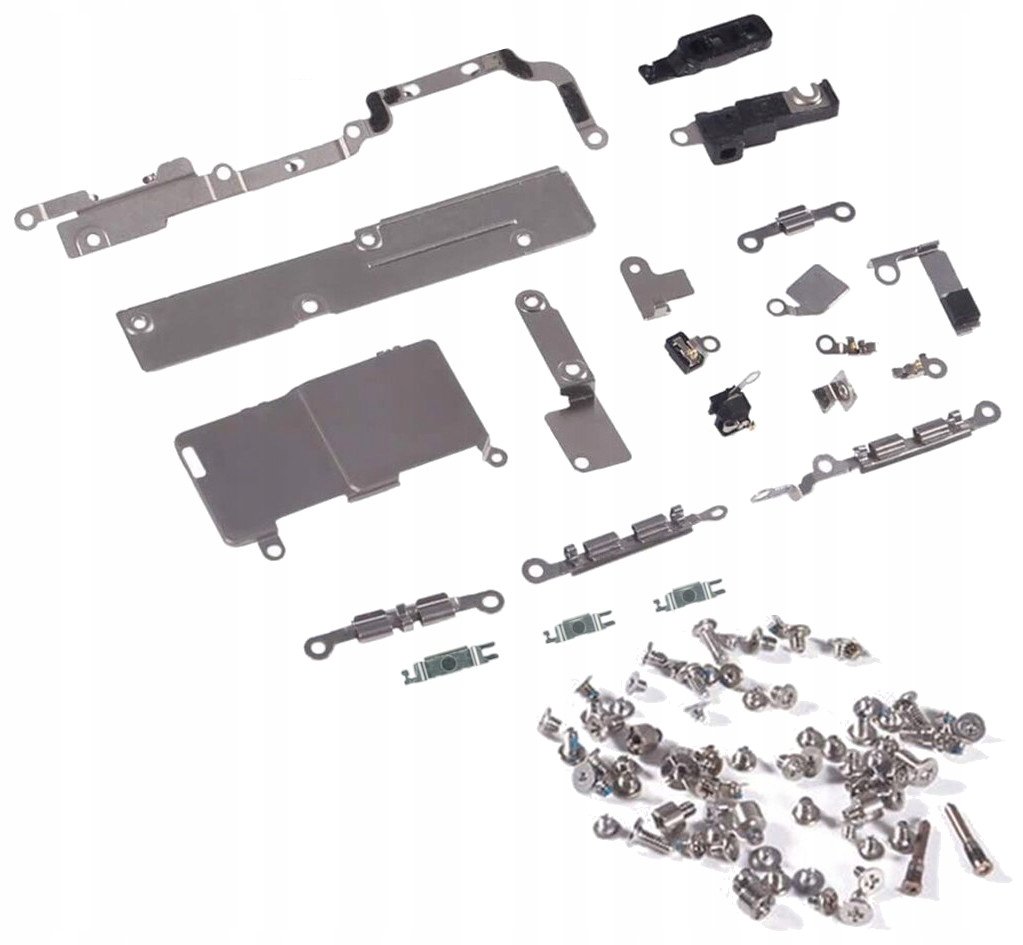 Śrubki i blaszki uchwyty do iPhone XS Max