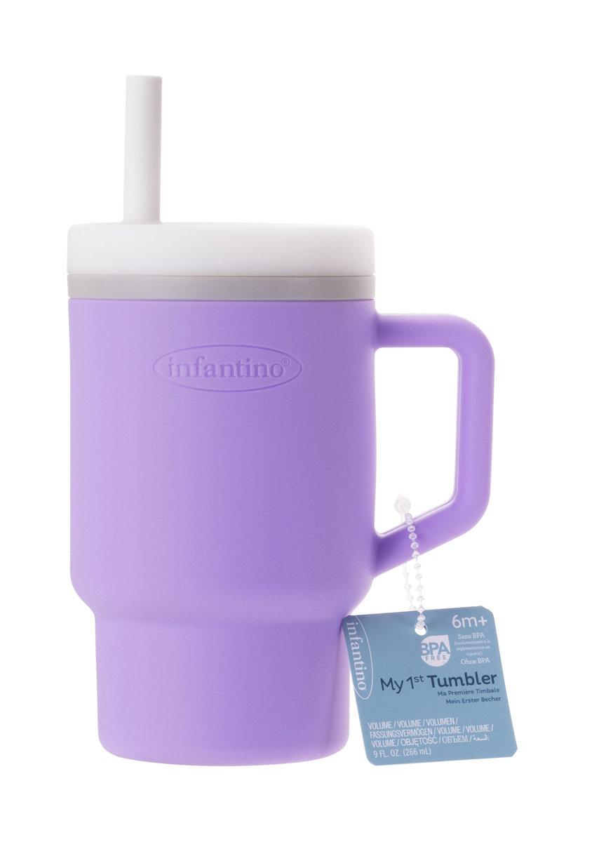 Mój Pierwszy Kubek INFANTINO 266ml LILIOWY