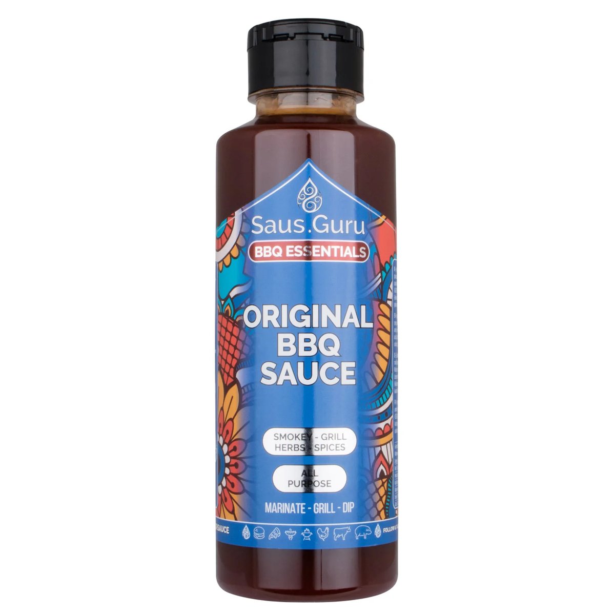 Paprykowy SOS BBQ marynata do mięsa sos barbecue Smokey Original BBQ Sauce