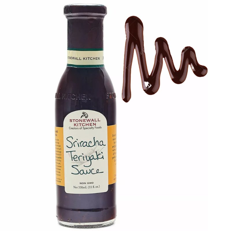 SOS SRIRACHA TERIYAKI Gęsty sos do dań azjatyckich MARYNATA DO MIĘS BBQ