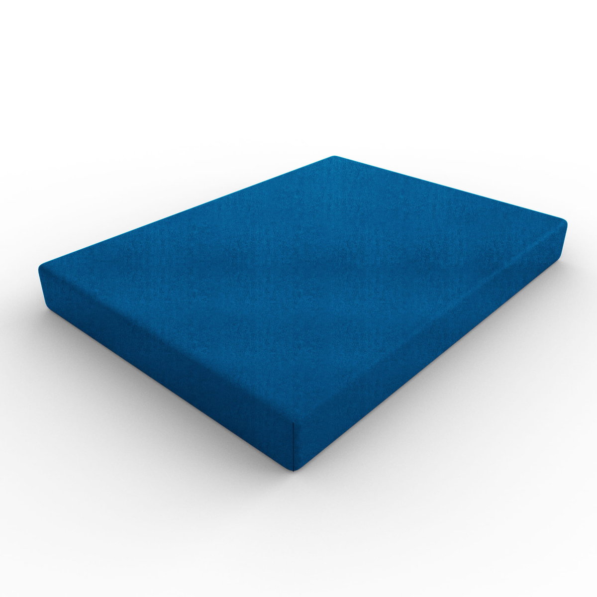 Prześcieradło Frotte z gumką 160x200 cm chabrowe SpodIgły i Nitki