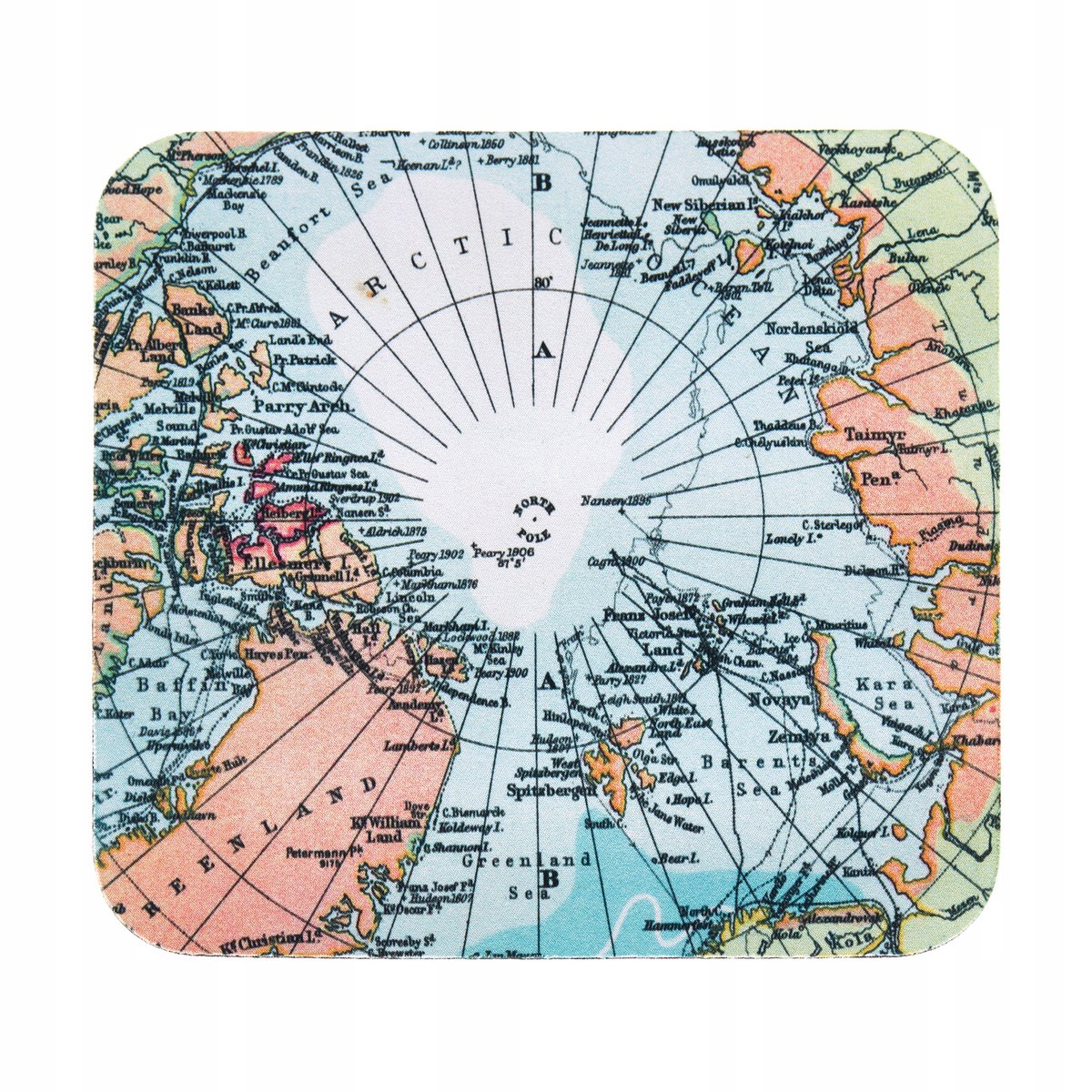 Podkładka pod mysz Miquelrius - Mapa Świata 20x20 cm