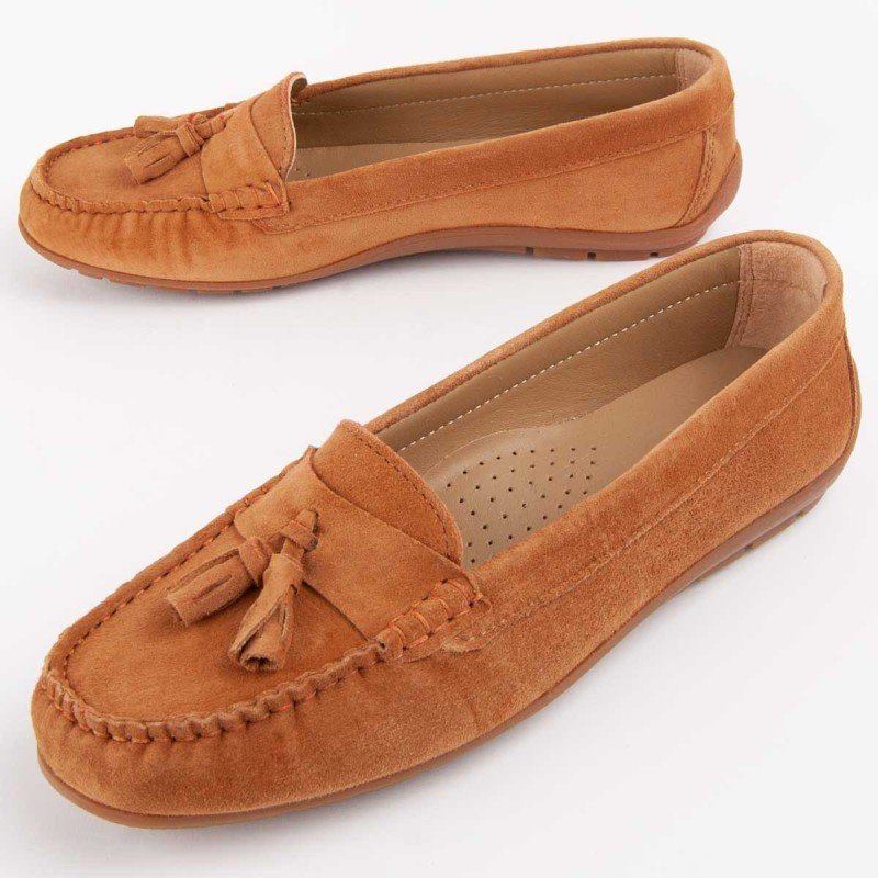 Purapiel Mokasyny Meilis3 Br?zowe