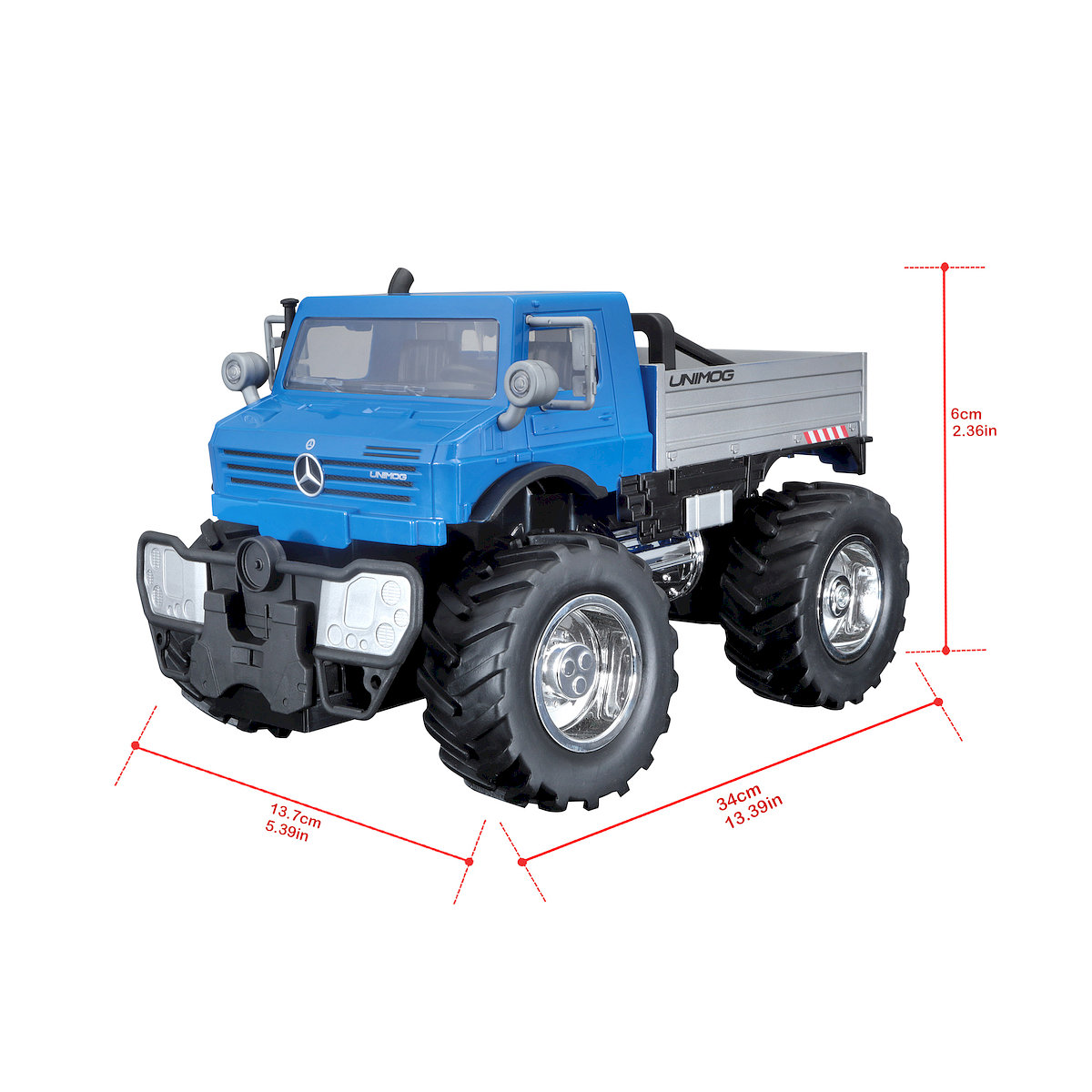 RC - MB U5000 UNIMOG 1/2