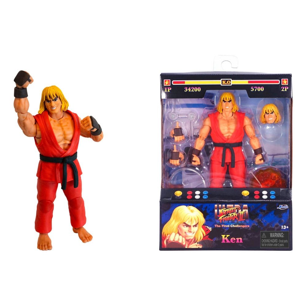 Figurka Jada Street Fighter Ken