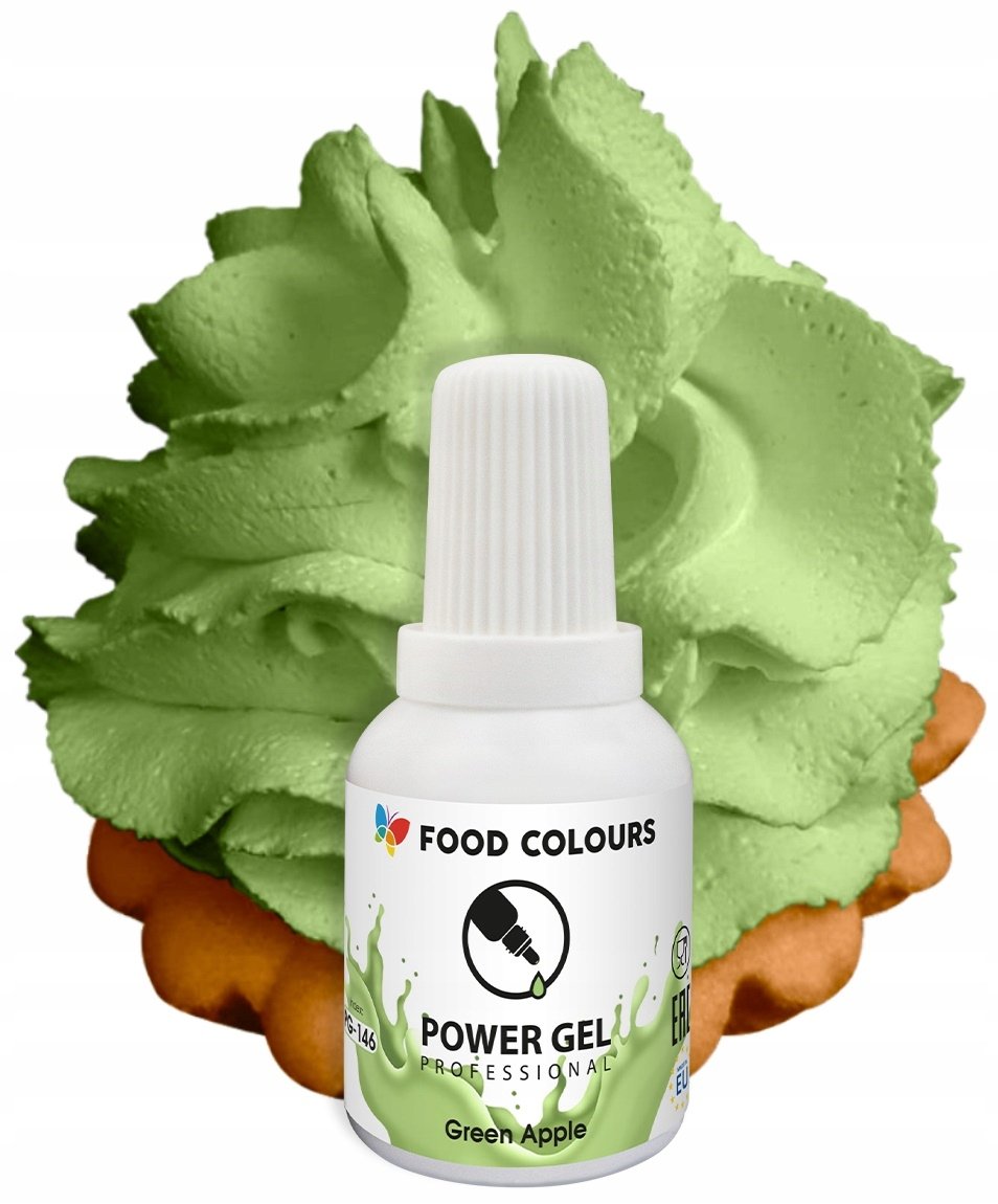 BARWNIK SPOŻYWCZY W ŻELU ZIELONY jabłuszko 20 g