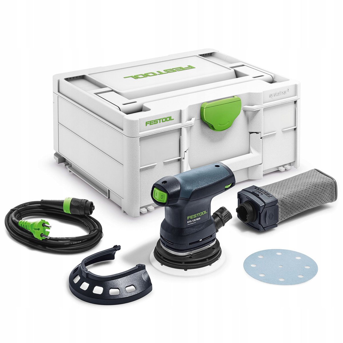 Festool SZLIFIERKA MIMOŚRODOWA ETS 125 REQ-Plus Sieciowa + Talerz 576069