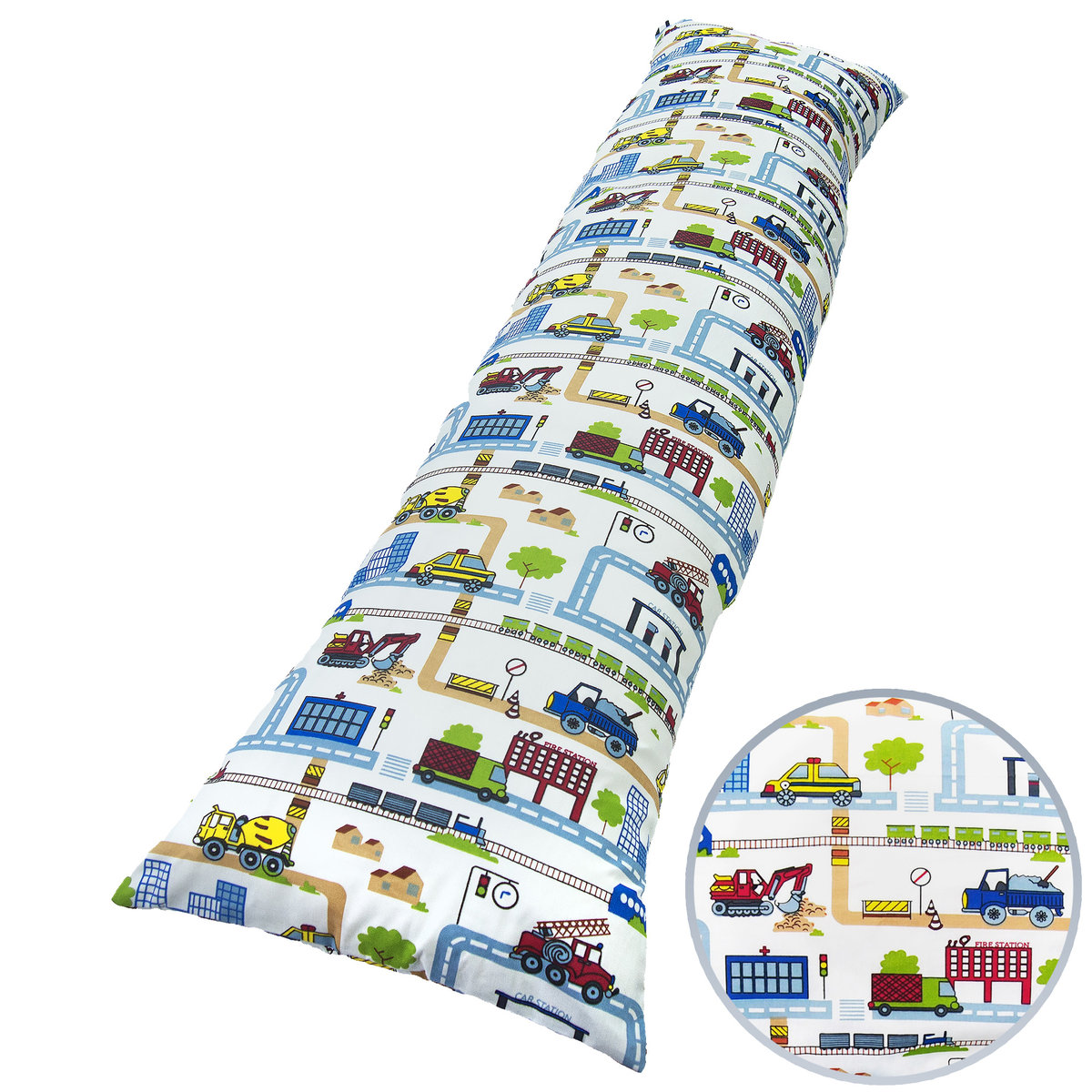 POSZEWKA 180x30 cm DODATKOWA DO PODUSZKI DO SPANIA NA BOKU Kerstin