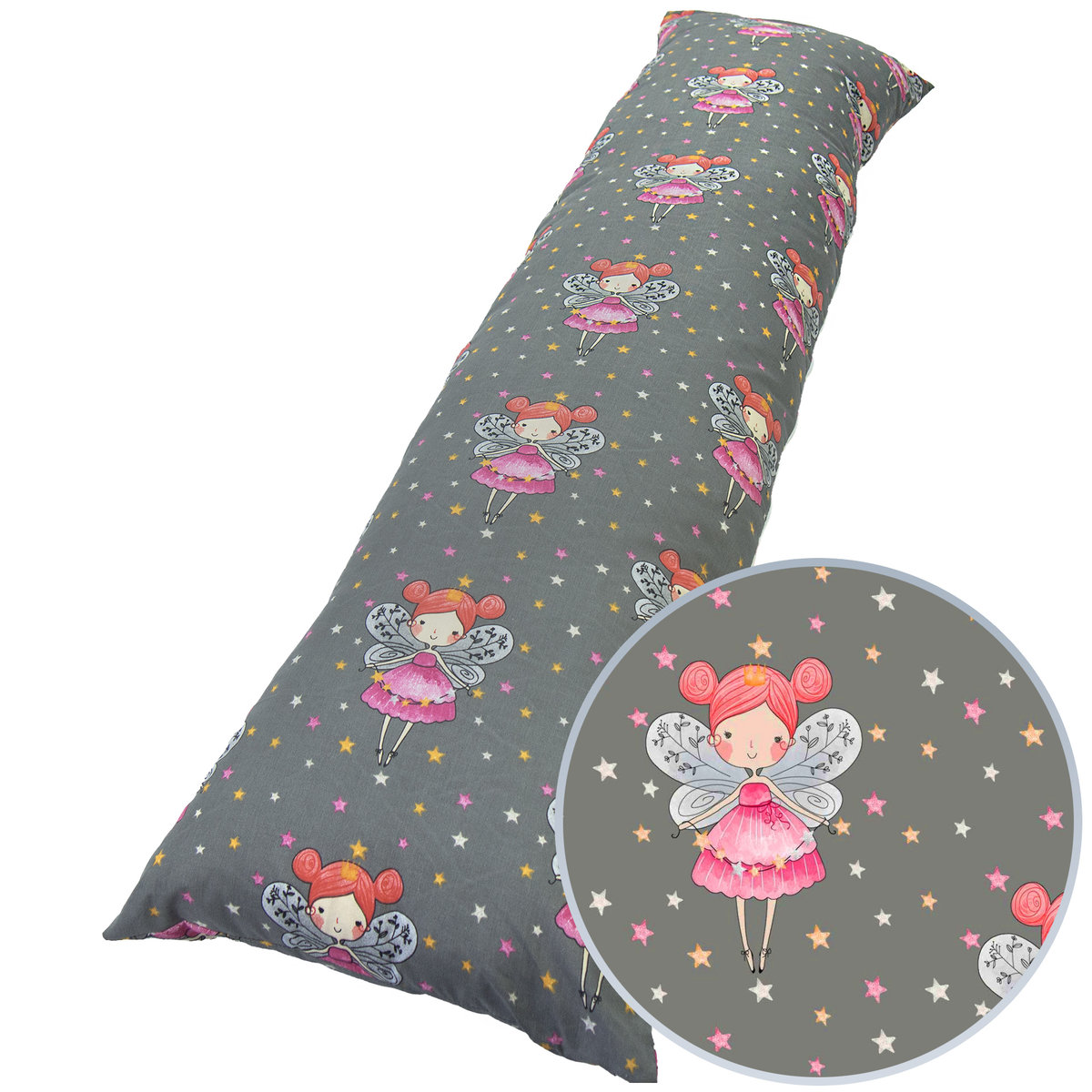 POSZEWKA 180x30 cm DODATKOWA DO PODUSZKI DO SPANIA NA BOKU Kerstin