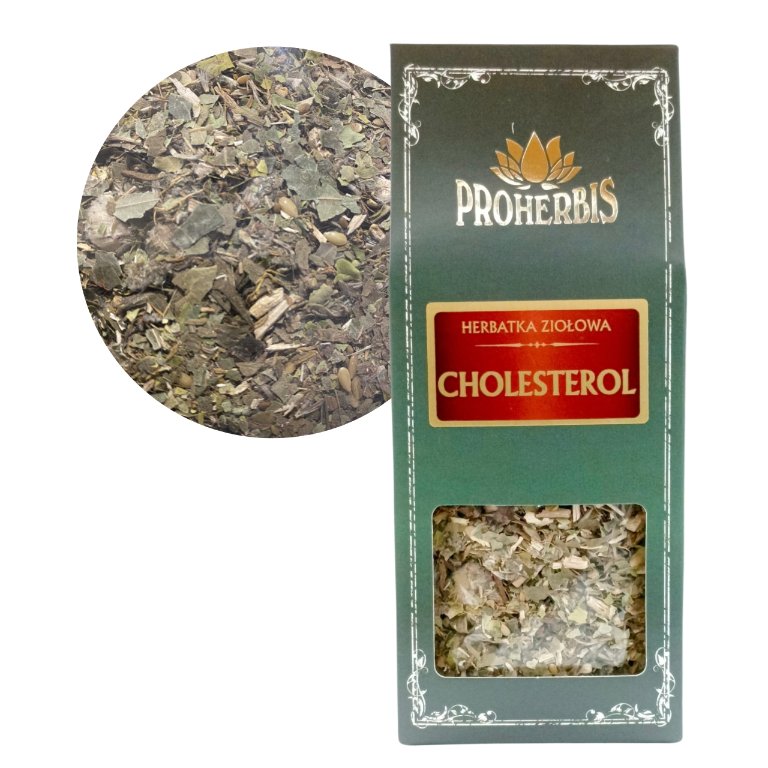 Herbatka ziołowa Cholesterol 100g - naturalna pomoc dla serca i układu krążenia