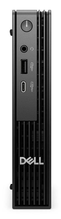 DELL Pro QCM1250 Intel® Core™ i3 i3-14100T 8 GB DDR5-SDRAM 512 GB SSD Windows 11 Pro Micro PC Mini PC Czarny GNJ9C