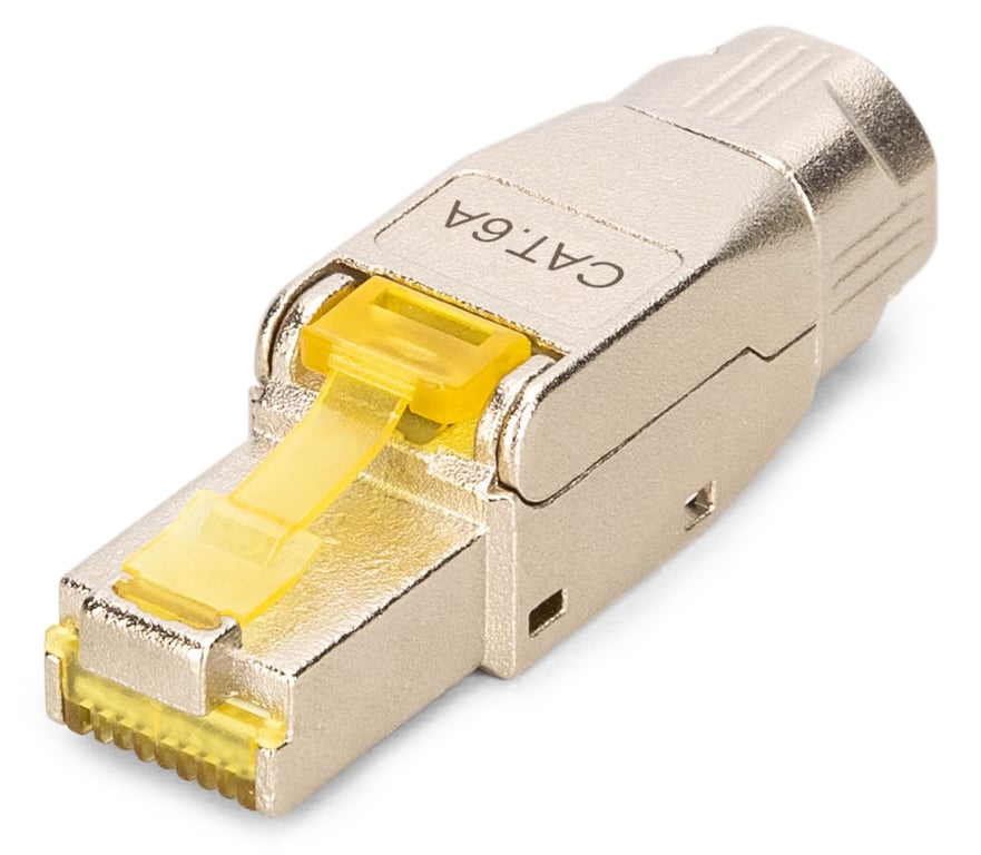 Digitus DN-93638 wtyczka RJ-45 Srebrny, Żółty DN-93638
