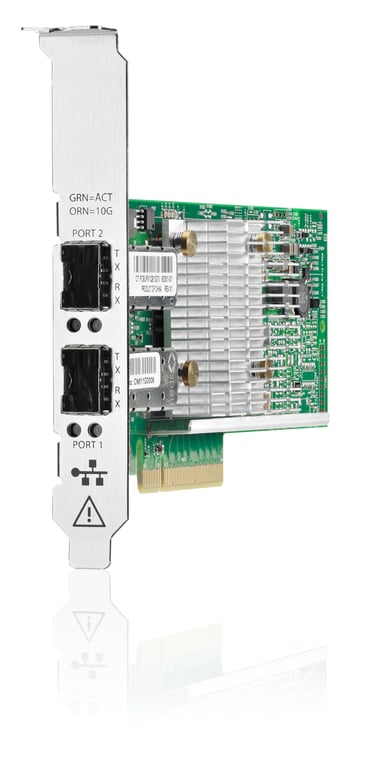 HPE Ethernet 10Gb 2-port 530SFP+ Wewnętrzny Włókno 20000 Mbit/s 652503-B21-RFB