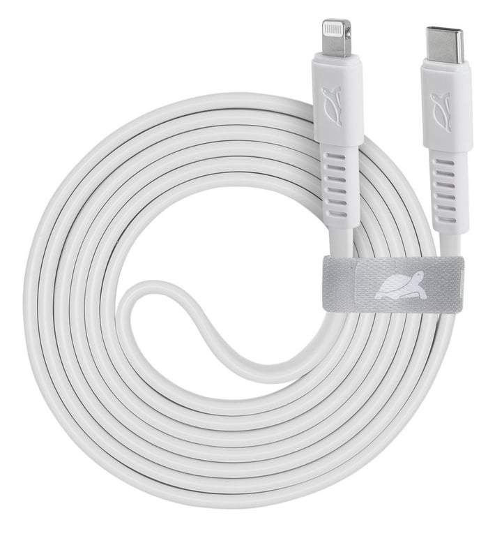 Rivacase PS6007 WT12 kabel Lightning 1,2 m Biały