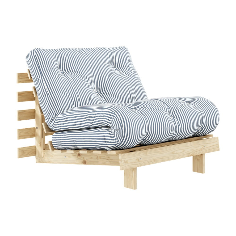 Fotel biały/jasnoniebieski Roots - Karup Design