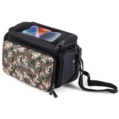 Torba rowerowa na kierownice WILDMAN GS6 Moro
