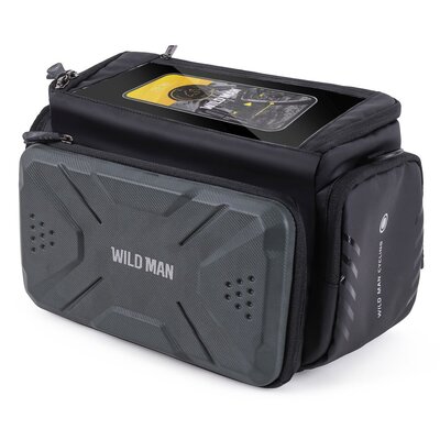 Torba rowerowa na kierownicę WILDMAN GS6 Ciemnozielony