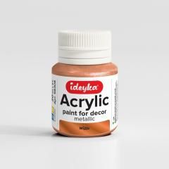 Farba akrylowa metaliczna Miedź 20ml