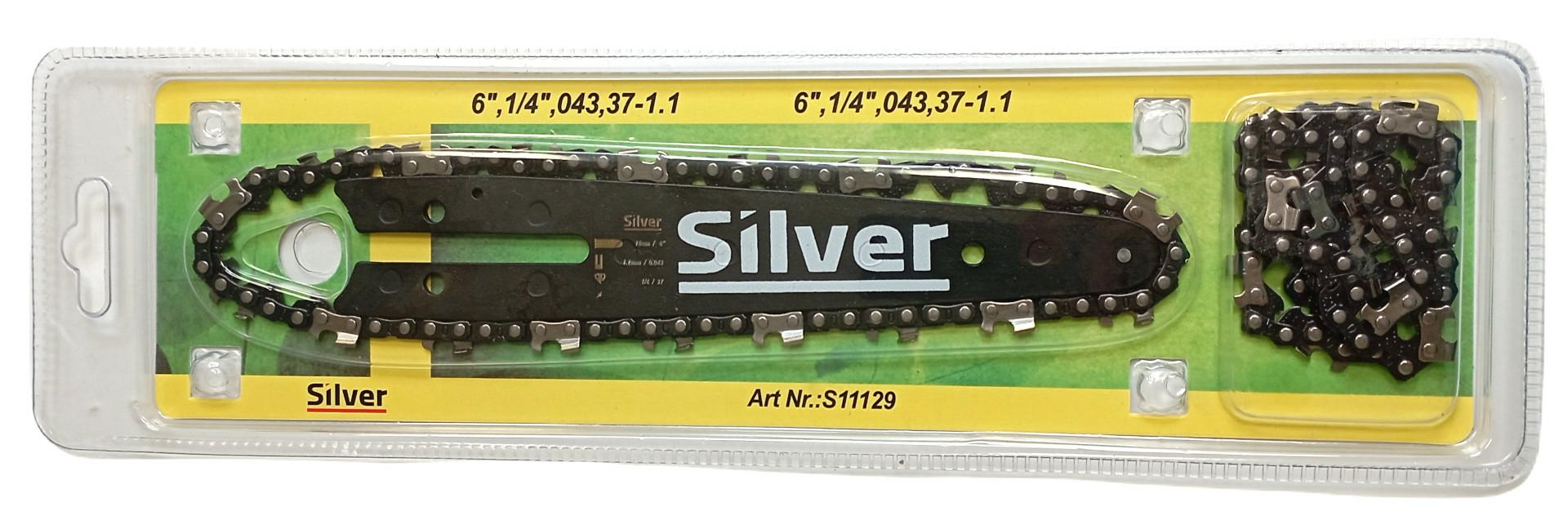 Silver Prowadnica+2xłańcuch 12