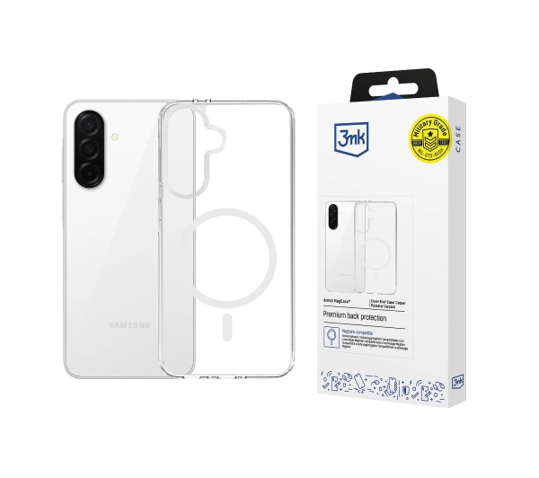 3mk Armor MagCase do Samsung Galaxy A26 5G Przezroczysty