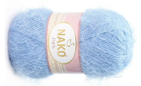 włóczka NAKO PARIS kol. 4129 / błękitny