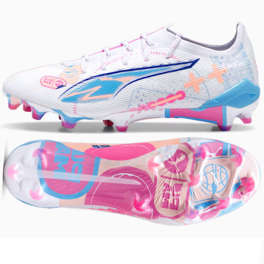 Buty Puma ULTRA 5 Ultimate Vol. Up FG 108063-01 niebieski 46