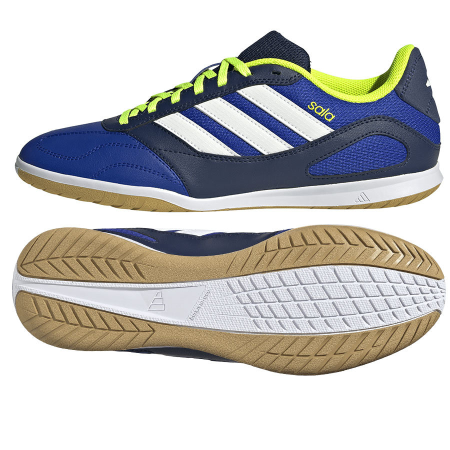 Buty adidas Super Sala III IN JR5398 niebieski 46