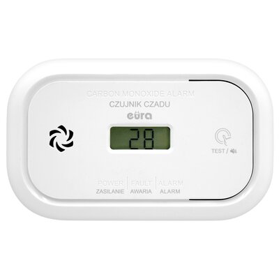 Eura-Tech Czujnik tlenku węgla (czadu) EURA CD-71A2V8300/B