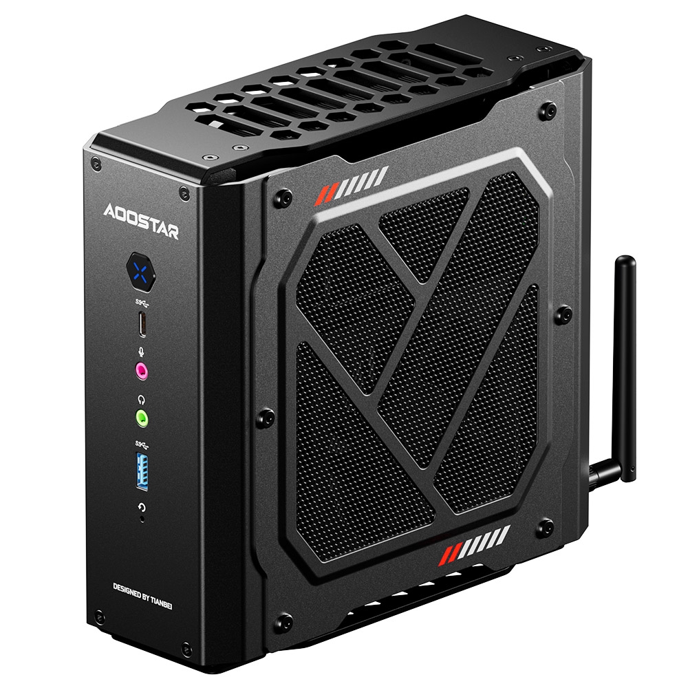 AOOSTAR GODZ Gaming Mini PC AMD Ryzen 7 7435HS 8 Cores Max 4 5GHz AMD Radeon RX 6600LE GPU 32GB RAM 1TB SSD HDMI DP Dual Sc 1292963SZBT