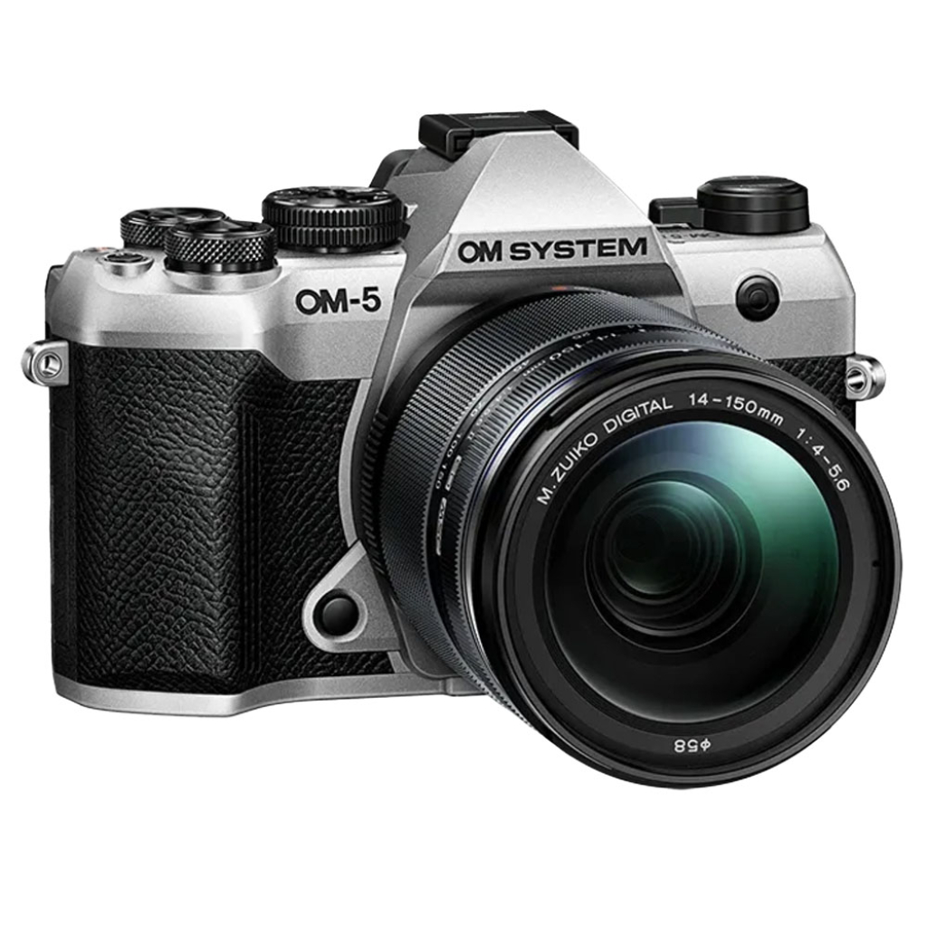 OM System OM-5 II srebrny + 14-150 mm