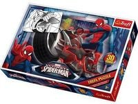 Trefl, puzzle, Marvel, Spider-man, Przygody Spidermana, Maxi, 30 el.