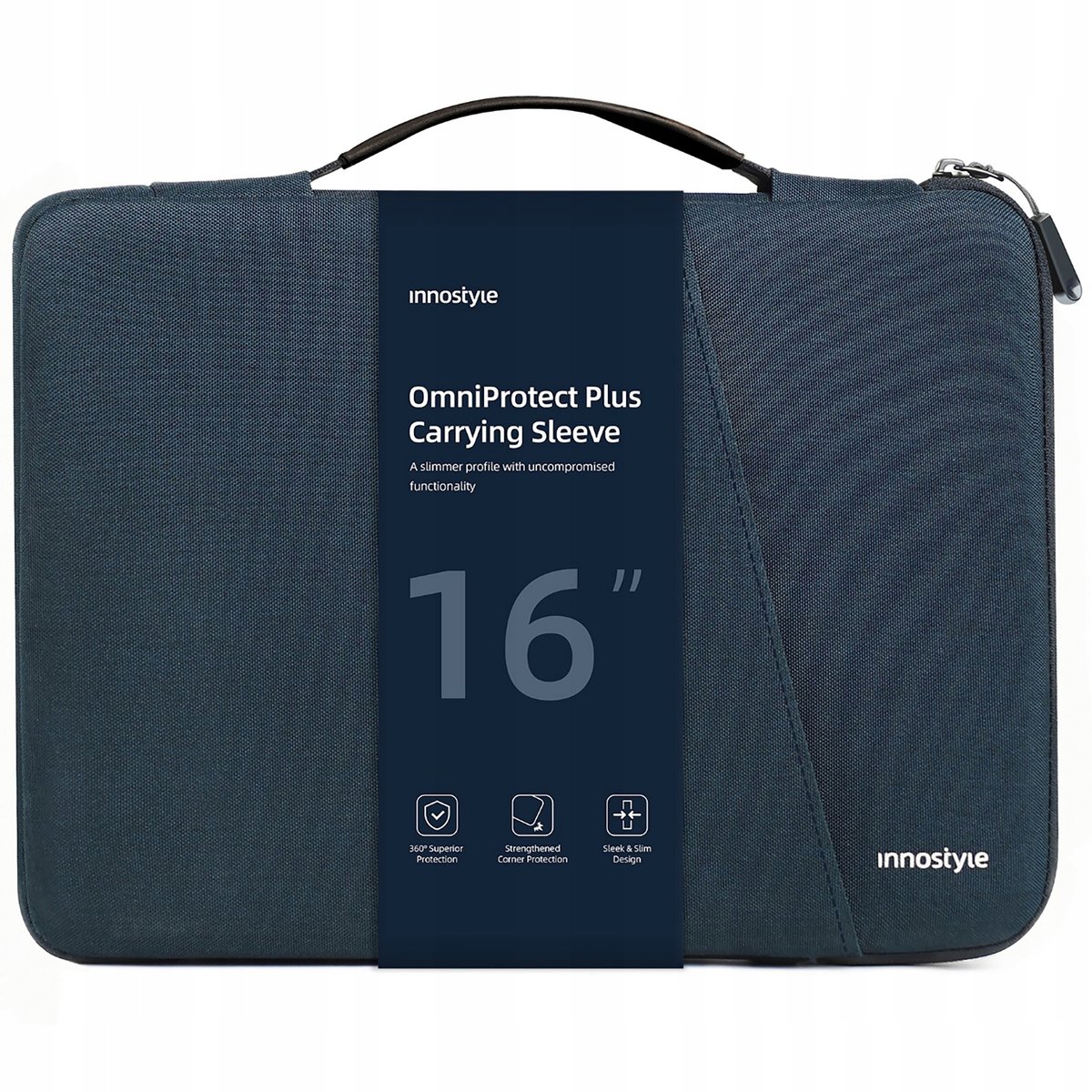 INNOSTYLE TORBA NA LAPTOPA 15 6 16 WODOODPORNA ETUI OMNIPROTECT NIEBIESKA