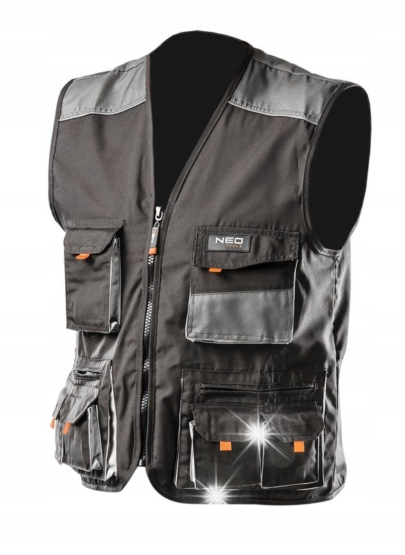 Kamizelka robocza, rozmiar XXL/58, NEO 81-260-XXL