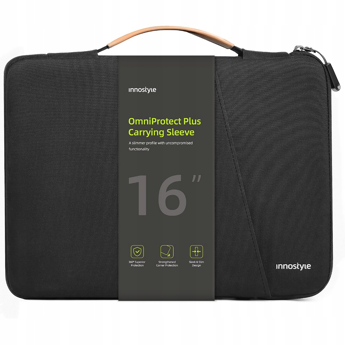 INNOSTYLE TORBA NA LAPTOPA 15 6 16 WODOODPORNA ETUI OMNIPROTECT PLUS CZARNA
