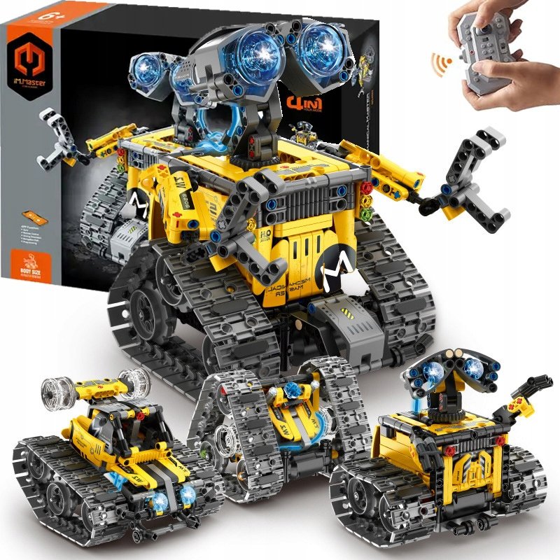 2x PROGRAMOWALNY ROBOT DUŻY ZESTAW KONSTRUKCYJNY KONTROLA 350mAh