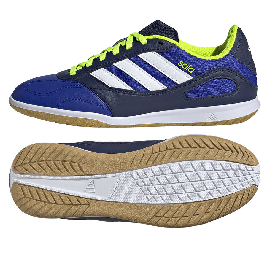 Buty adidas Super Sala III Jr IN JR5401 niebieski 38