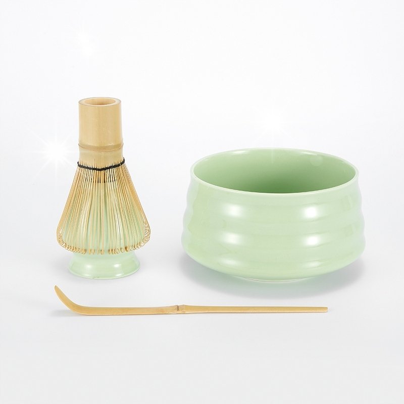 ZESTAW MIOTEŁKA DO MATCHY TRADYCYJNA TRZEPACZKA MATCHA CHASEN 4 W 1