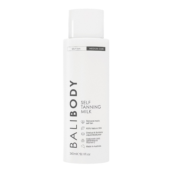 Bali Body Self Tanning Milk 240 ml Nawilżające mleczko samoopalające