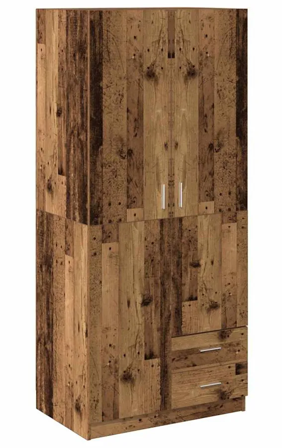 Nowoczesna szafa stare drewno - Cleoni