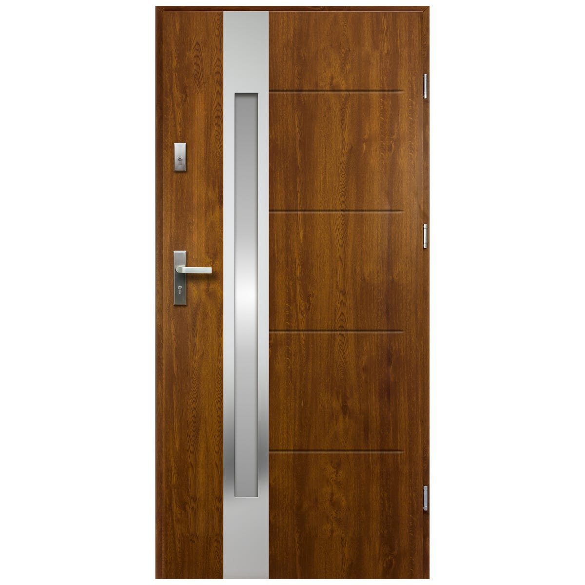 Isoxa Drzwi zewnętrzne Bella Lako 68 złoty dąb 90 prawe